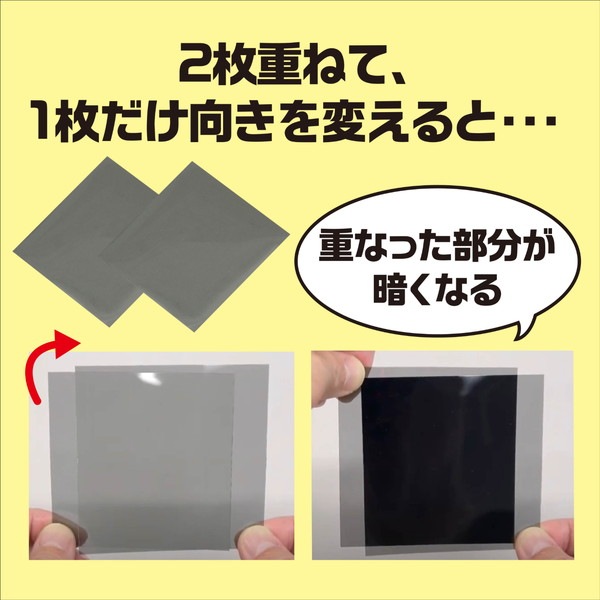 ARTEC アーテック 偏光板 科学工作 55829 【キャンセル不可・北海道沖縄離島配送不可】-お取り寄せ品-