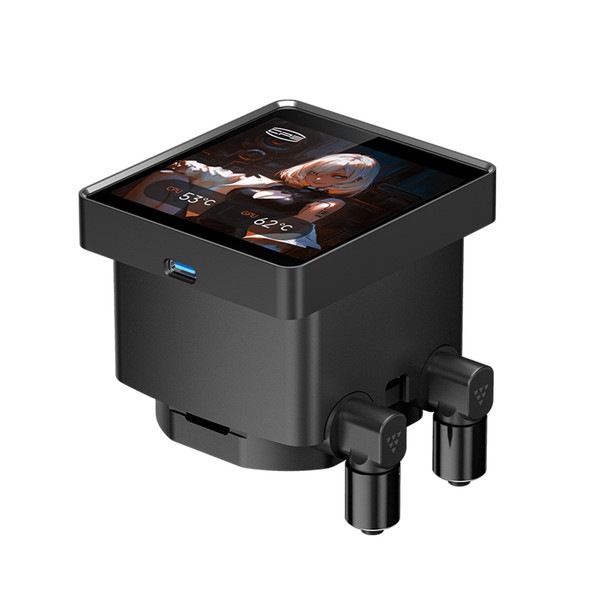 6940526114376 CPS 水冷CPUクーラー DT360 ARGB Display Black