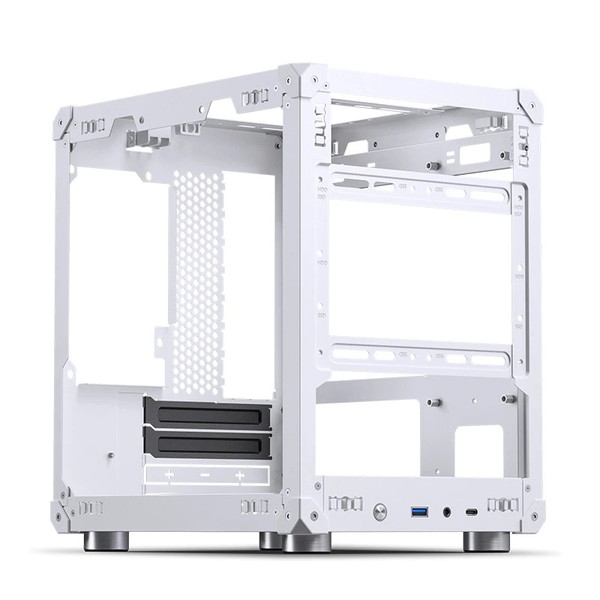 JONSBO PC������ C6 White �ۥ磻�� Micro-ATX�б� �ߥ˥�� ��å���ѥͥ� �������� 4����æ ����ѥ��� �⥨���ե��� ����� ���� ���� ����󥹥ܡڥ���󥻥��Բġ��̳�ƻ����Υ�������Բġ�