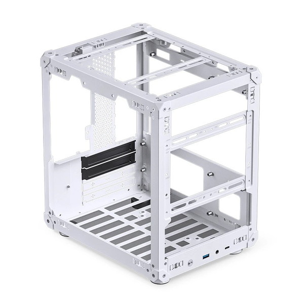 JONSBO PC������ C6 White �ۥ磻�� Micro-ATX�б� �ߥ˥�� ��å���ѥͥ� �������� 4����æ ����ѥ��� �⥨���ե��� ����� ���� ���� ����󥹥ܡڥ���󥻥��Բġ��̳�ƻ����Υ�������Բġ�