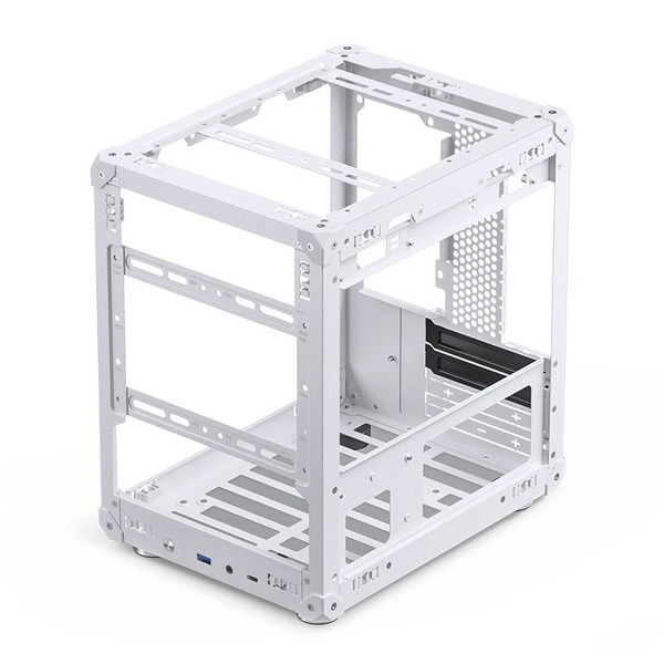 JONSBO PC������ C6 White �ۥ磻�� Micro-ATX�б� �ߥ˥�� ��å���ѥͥ� �������� 4����æ ����ѥ��� �⥨���ե��� ����� ���� ���� ����󥹥ܡڥ���󥻥��Բġ��̳�ƻ����Υ�������Բġ�