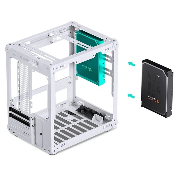 JONSBO PC������ C6 White �ۥ磻�� Micro-ATX�б� �ߥ˥�� ��å���ѥͥ� �������� 4����æ ����ѥ��� �⥨���ե��� ����� ���� ���� ����󥹥ܡڥ���󥻥��Բġ��̳�ƻ����Υ�������Բġ�
