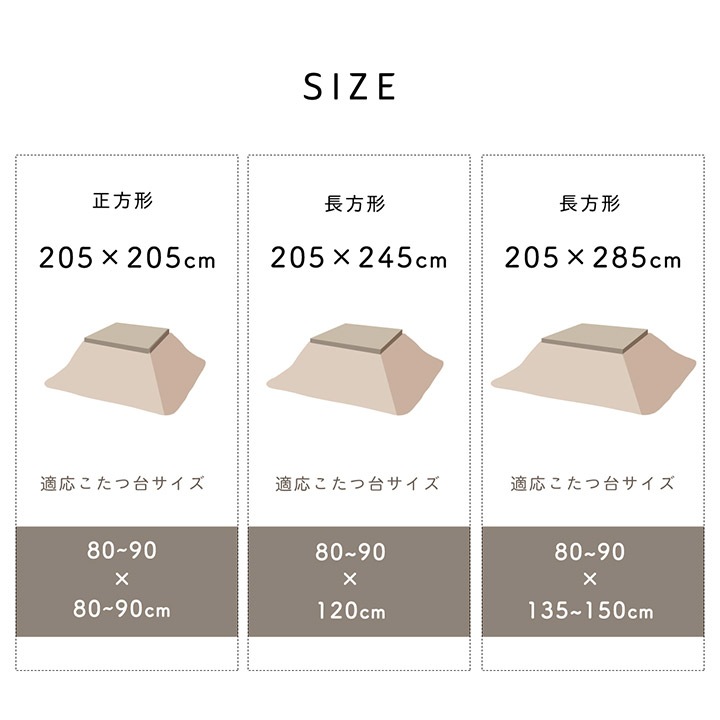 イケヒコ こたつ布団 正方形 インド綿 綿100% チェック柄 ネイビー 約205×205cm 1151550190103【代引き不可】【北海道沖縄離島は配送不可】-お取り寄せ品-