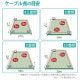 ELECOM エレコム LD-GPASST/BK70 LANケーブル CAT6A スーパースリム 爪折れ防止 7.0m ブラック 【キャンセル不可・北海道沖縄離島配送不可】