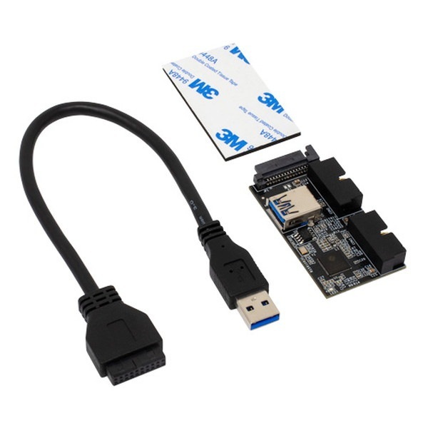 Ainex アイネックス USB3.0ヘッダー 2分配ハブ HUB-09【キャンセル不可・北海道沖縄離島配送不可】 -お取り寄せ-