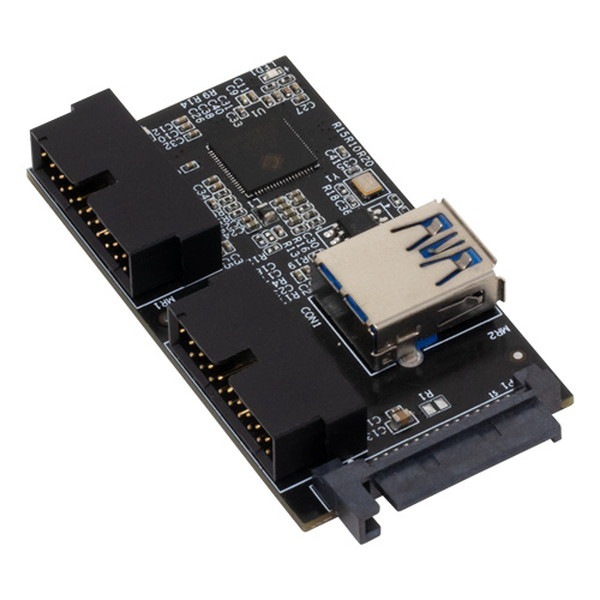 Ainex アイネックス USB3.0ヘッダー 2分配ハブ HUB-09【キャンセル不可・北海道沖縄離島配送不可】 -お取り寄せ-