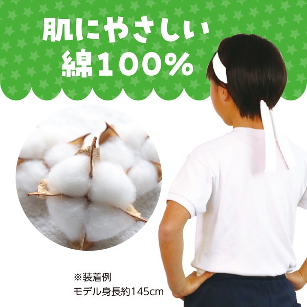 ARTEC アーテック 運動会・発表会・イベント たすき・はちまき カラーはちまき 白 10本組 商品番号 2840 お取り寄せ