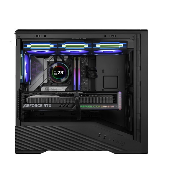 Lian Li PCケース VECTOR V150 INF V150INFX Micro-ATX対応 ミニタワーPCケース インフィニティミラーパネル ARGBファン3基搭載 400mmGPU対応 140mmファン内蔵 【キャンセル不可・北海道沖縄離島配送不可】