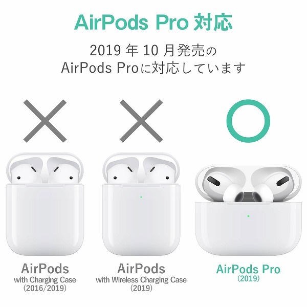 ELECOM エレコム AVA-AP2SCBK AirPods Pro対応アクセサリ シリコンケース コネクタキャップ カラビナ付 ブラック 【キャンセル不可・北海道沖縄離島配送不可】
