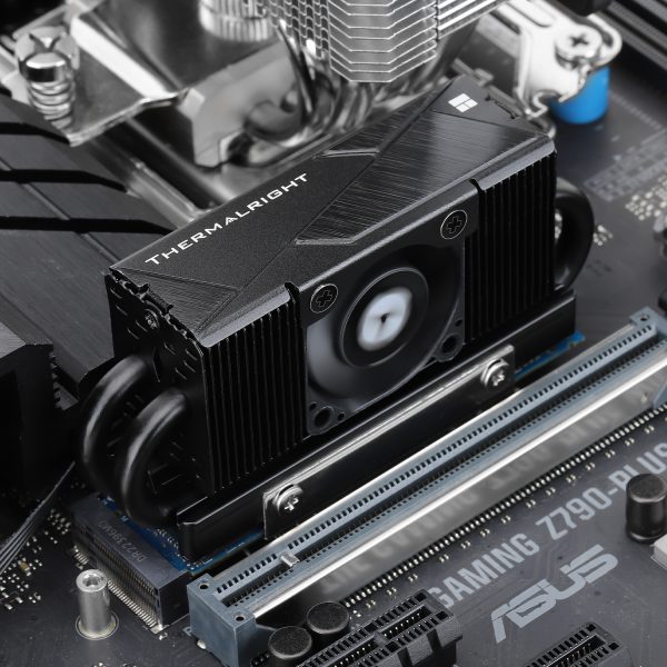 Thermalright M.2 SSDヒートシンク HR-10 2280 PRO BLACK【キャンセル不可・北海道沖縄離島配送不可】
