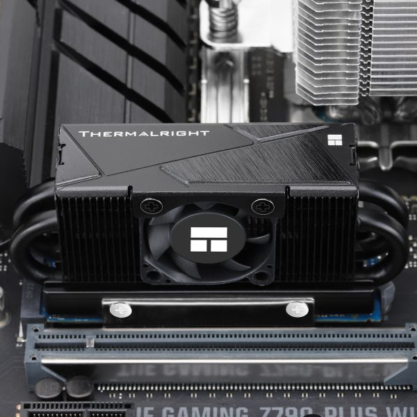 Thermalright M.2 SSDヒートシンク HR-10 2280 PRO BLACK【キャンセル不可・北海道沖縄離島配送不可】