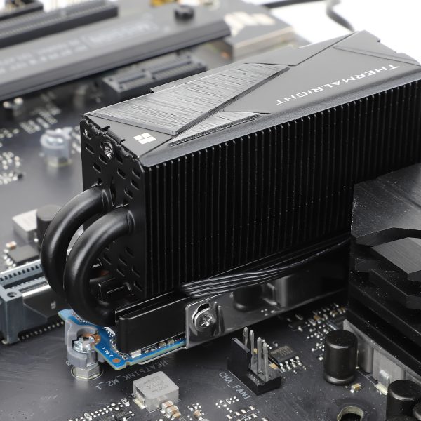 Thermalright M.2 SSDヒートシンク HR-10 2280 PRO BLACK【キャンセル不可・北海道沖縄離島配送不可】
