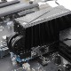 Thermalright M.2 SSDヒートシンク HR-10 2280 PRO BLACK【キャンセル不可・北海道沖縄離島配送不可】