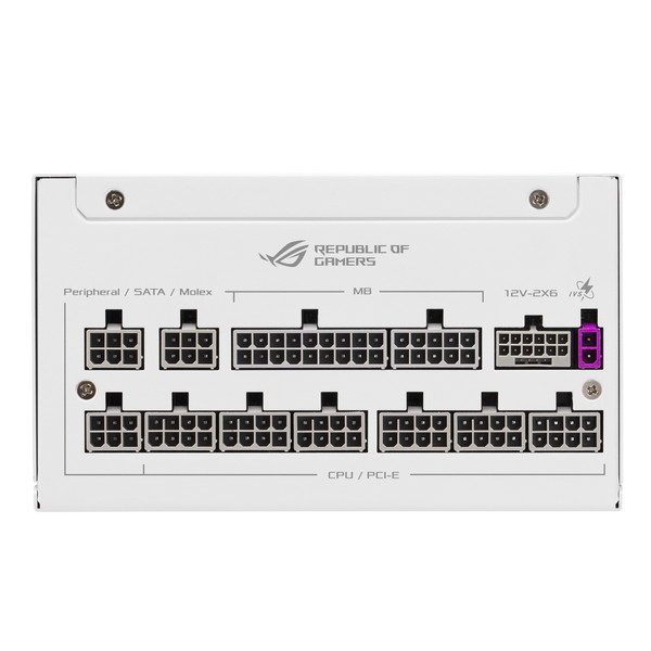 ASUS PC�Ÿ� ROG-STRIX-1000P-GAMING-WHITE 80Plus Platinum ǧ�� ATX3.1 �б� �ڥ���󥻥��Բġ��̳�ƻ����Υ�������Բġ�