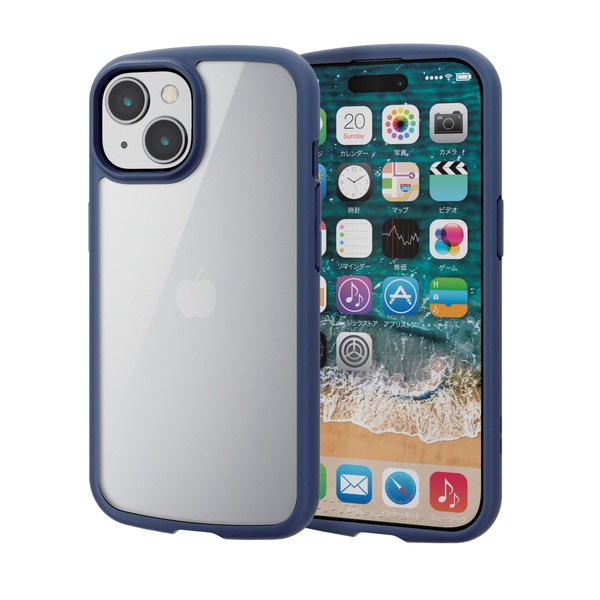 ELECOM ���쥳�� PM-A23ATSLFCNV iPhone 15 �ʎ��̎ގ؎��Ďގ����� TOUGH SLIM LITE �̎ڎ��ю��׎� ���̎��؎� ���Ď׎��̎ߎ�������° �Ȏ��ˎގ��ڥ���󥻥��Բġ��̳�ƻ����Υ�������Բġ�