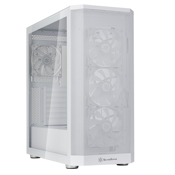 Silverstone PC������ FARA 514X SST-FA514X-WG �ۥ磻�ȥߥɥ륿� ATX �ǥ奢��饸�������� ARGB �����̥����ե�����������������ꡦ����󥻥��Բġ��̳�ƻ����Υ�������Բġ�