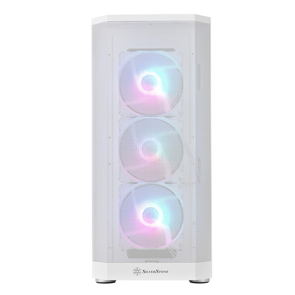 Silverstone PC������ FARA 514X SST-FA514X-WG �ۥ磻�ȥߥɥ륿� ATX �ǥ奢��饸�������� ARGB �����̥����ե�����������������ꡦ����󥻥��Բġ��̳�ƻ����Υ�������Բġ�