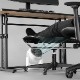 Bauhutte バウヒュッテ ゲーミングオットマンワイドM BOT-700M-BK メッシュ 通気性 足置き 【代引・日時指定・キャンセル不可・北海道沖縄離島配送不可】 -メーカー直送- ※メーカー在庫潤沢