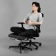 Bauhutte バウヒュッテ ゲーミングオットマンワイドM BOT-700M-BK メッシュ 通気性 足置き 【代引・日時指定・キャンセル不可・北海道沖縄離島配送不可】 -メーカー直送- ※メーカー在庫潤沢