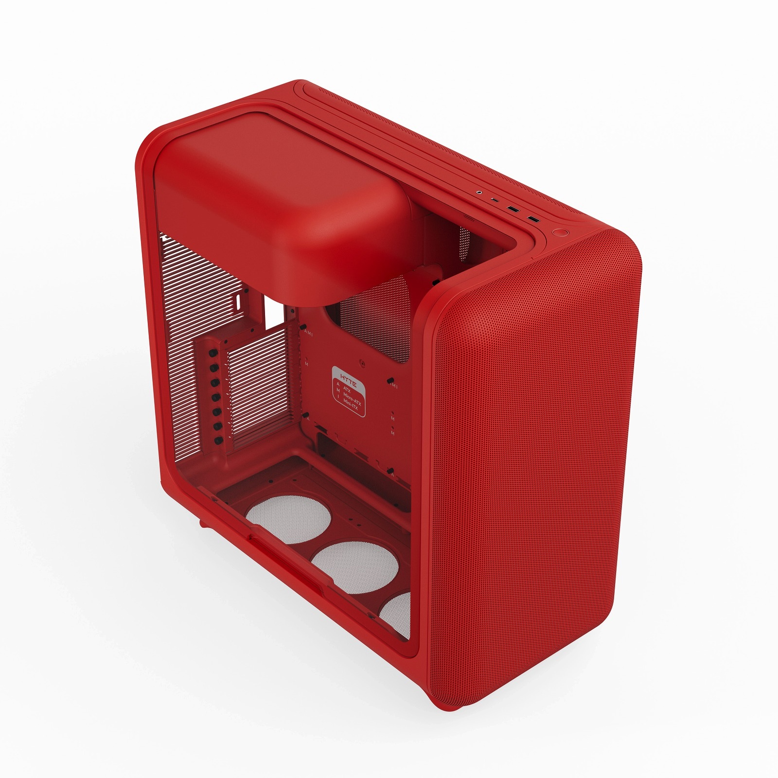 HYTE PC������ X50 Cherry ���̶������饹��� �饦��ɥǥ�����E-ATX�б�PC������ X50����å� �ڥ���󥻥��Բġ��̳�ƻ����Υ�������Բġ�