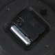不二貿易 カバー付ウォールクロック BLACK 商品コード36887【代引・日時指定・キャンセル不可・北海道沖縄離島配送不可】 -お取リ寄せ-