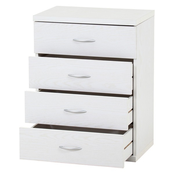 不二貿易 ラルゴ チェスト オークWH 商品コード73411 【代引・日時指定・キャンセル不可・北海道沖縄離島配送不可】 -お取リ寄せ-