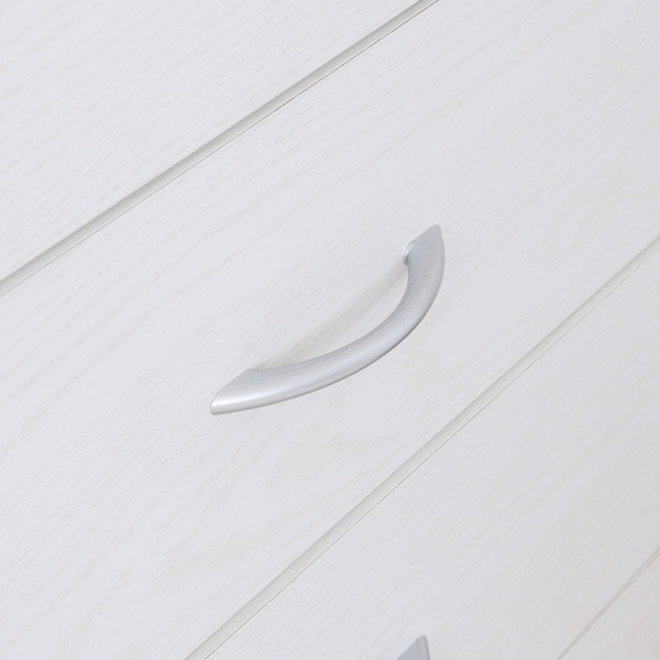 不二貿易 ラルゴ チェスト オークWH 商品コード73411 【代引・日時指定・キャンセル不可・北海道沖縄離島配送不可】 -お取リ寄せ-