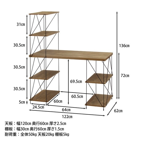 不二貿易 EZBO ワイヤーデスク NA 商品コード51413 【代引・日時指定・キャンセル不可・北海道沖縄離島配送不可】 -お取リ寄せ-