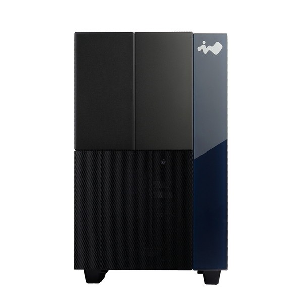 InWin ミニタワー PCケース F3 Black IW-CS-F3BLK-1AN120 Micro-ATX Mini-ITX 対応 ガラスパネル ブラック 【キャンセル不可・北海道沖縄離島配送不可】