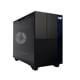 InWin ミニタワー PCケース F3 Black IW-CS-F3BLK-1AN120 Micro-ATX Mini-ITX 対応 ガラスパネル ブラック 【キャンセル不可・北海道沖縄離島配送不可】