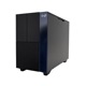 InWin ミニタワー PCケース F3 Black IW-CS-F3BLK-1AN120 Micro-ATX Mini-ITX 対応 ガラスパネル ブラック 【キャンセル不可・北海道沖縄離島配送不可】