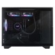 InWin ミニタワー PCケース F3 Black IW-CS-F3BLK-1AN120 Micro-ATX Mini-ITX 対応 ガラスパネル ブラック 【キャンセル不可・北海道沖縄離島配送不可】