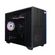 InWin ミニタワー PCケース F3 Black IW-CS-F3BLK-1AN120 Micro-ATX Mini-ITX 対応 ガラスパネル ブラック 【キャンセル不可・北海道沖縄離島配送不可】