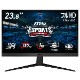 ��ե�å���졼��180Hz RAPID IPS��ܥ����ߥ󥰥�˥��� MSI G2412F 23.8����� �ե�HD(1920��1080) 180Hz 1ms(GTG) RAPID IPS�ѥͥ� ����300 ������ե�å��� ������⡼�����֥顼 �ʥ��ȥӥ���� �֥롼�饤�ȥ��å� Adaptive-Sync VESA100 �ǥ����ץ쥤