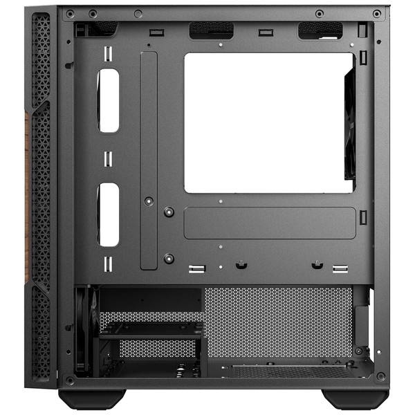 Okinos PCケース Cypress 3 Wood 木材仕様 ファン4基標準搭載 Micro-ATX/ITX対応 裏配線スペース搭載 ミドルタワー 【キャンセル不可・北海道沖縄離島配送不可】