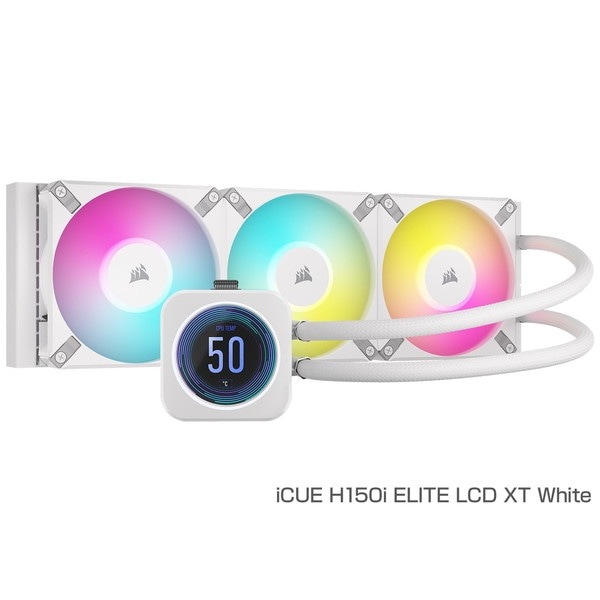 0840006694229 Corsair コルセア AIO水冷式クーラー H150i ELITE LCD 