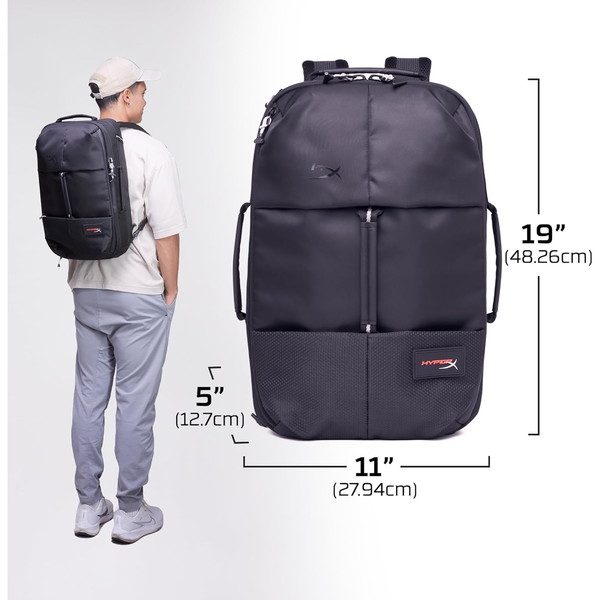 HyperX PC�Хå� HyperX Knight�Хå��ѥå� ����:22.6L ˭�٤ʼ�Ǽ��ǽ �Ρ���PC:16������ޤǼ�Ǽ��ǽ ���åե�Хå� ���ѵ� �ɿ� �Ѹ��� �֥�å� 8C525AA �ڥ���󥻥��Բġ��̳�ƻ����Υ�������Բġ� -������-