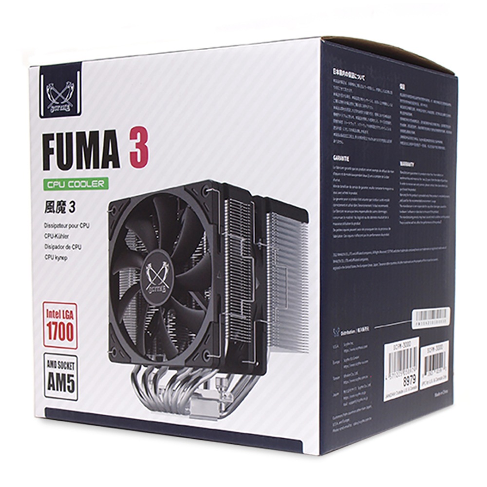 SCYTHE SCFM-3000 CPU�����顼 FUMA3  ����3 �ڥ���󥻥��Բġ��̳�ƻ����Υ�������Բġ�