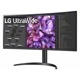 PCモニター LGエレクトロニクス ビジネスの快適さを追求したLAN端子搭載の34インチ曲面型ウルトラワイドモニター 34WQ75C-B 液晶ディスプレイ 【キャンセル不可・北海道沖縄離島配送不可】