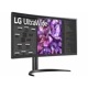 PCモニター LGエレクトロニクス ビジネスの快適さを追求したLAN端子搭載の34インチ曲面型ウルトラワイドモニター 34WQ75C-B 液晶ディスプレイ 【キャンセル不可・北海道沖縄離島配送不可】