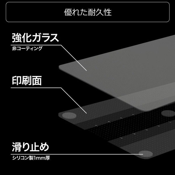 Bauhutte �����ߥ󥰥��饹�ޥ����ѥå� �֥�å� BMP-G400-BK ��40x��3540cm ����3mm ���ߤ᥷����(1mm)x5����° ��������������ꡦ����󥻥��Բġ��̳�ƻ����Υ�������Բġ� -�᡼����ľ��- ���᡼�����߸˷�����