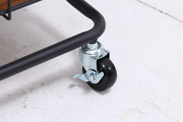 不二貿易 キッチンワゴン ビクター BK LX-0316L 商品コード16696【代引・日時指定・キャンセル不可・北海道沖縄離島配送不可】 -お取リ寄せ-