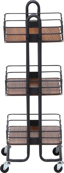 不二貿易 キッチンワゴン ビクター BK LX-0316L 商品コード16696【代引・日時指定・キャンセル不可・北海道沖縄離島配送不可】 -お取リ寄せ-