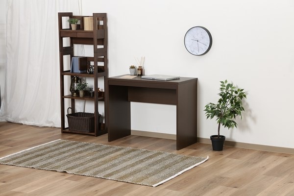 不二貿易 シンプルデスク 幅90 DE-9045BR DE-9045BR 商品コード79537【代引・日時指定・キャンセル不可・北海道沖縄離島配送不可】 -お取リ寄せ-