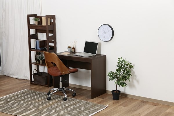 不二貿易 シンプルデスク 幅90 DE-9045BR DE-9045BR 商品コード79537【代引・日時指定・キャンセル不可・北海道沖縄離島配送不可】 -お取リ寄せ-