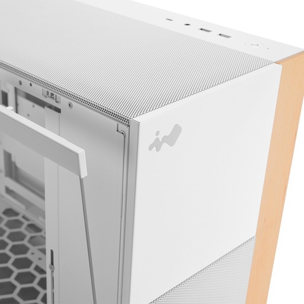 InWin �ߥ˥�� PC������ F3 White IW-CS-F3WHI-1AN120P Micro-ATX Mini-ITX �б� �᡼�ץ륦�åɥѥͥ� �ۥ磻�� �ڥ���󥻥��Բġ��̳�ƻ����Υ�������Բġ�