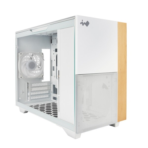 InWin �ߥ˥�� PC������ F3 White IW-CS-F3WHI-1AN120P Micro-ATX Mini-ITX �б� �᡼�ץ륦�åɥѥͥ� �ۥ磻�� �ڥ���󥻥��Բġ��̳�ƻ����Υ�������Բġ�