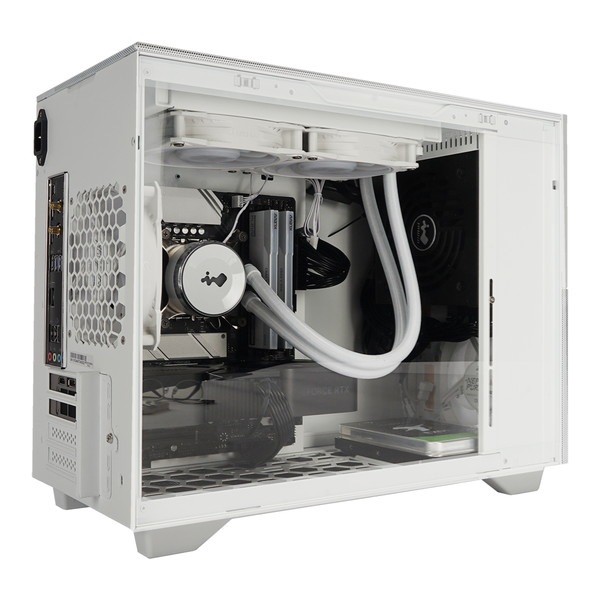 InWin �ߥ˥�� PC������ F3 White IW-CS-F3WHI-1AN120P Micro-ATX Mini-ITX �б� �᡼�ץ륦�åɥѥͥ� �ۥ磻�� �ڥ���󥻥��Բġ��̳�ƻ����Υ�������Բġ�