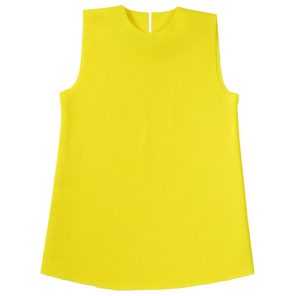 ARTEC アーテック フェルト ワンピース イエロー Cサイズ 衣装ベース 運動会 発表会 イベント 18023 【キャンセル不可・北海道沖縄離島配送不可】 -お取り寄せ品-