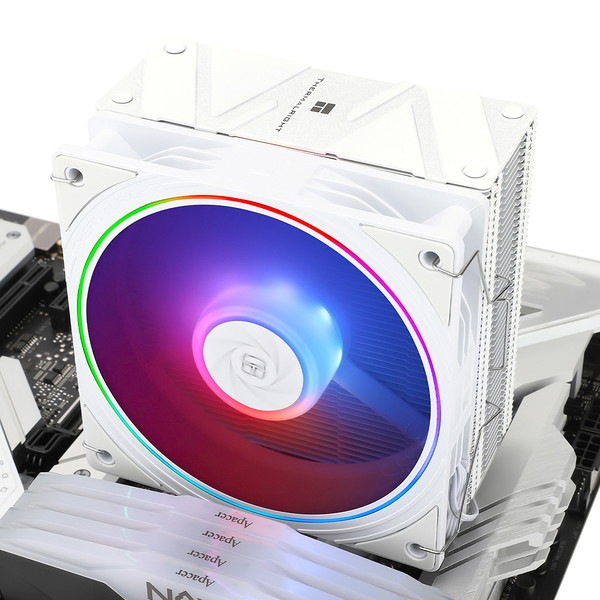 Thermalright CPU�����顼 Assassin Spirit 120 EVO WHITE ARGB AS120-EVO-WH-ARGB �����ɥե�����  ����Υ���:28.2dB �ۥ磻�� �ڥ���󥻥��Բġ��̳�ƻ����Υ�������Բġ�